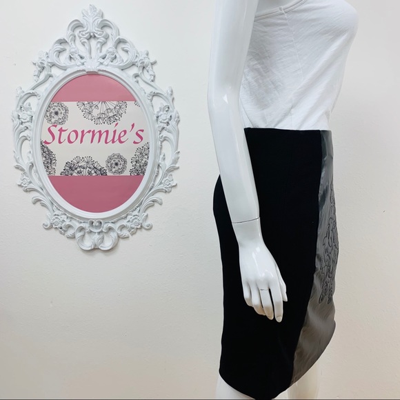 Don Caster / Black Pencil Skirt - Picture 3 of 7